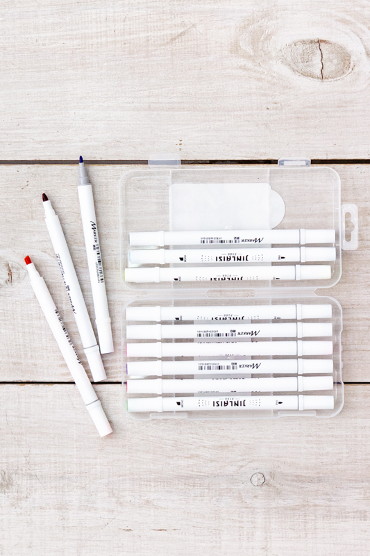 Набір фломастерів двосторонній 12 кольорів